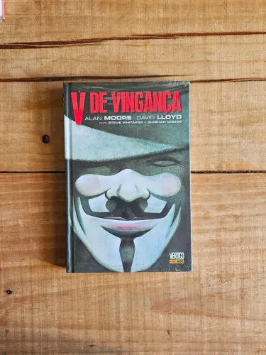 V de Vingança - HQ Capa Dura