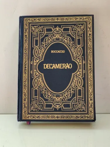 Livro Capa Dura Boccaccio Decamerão Usado