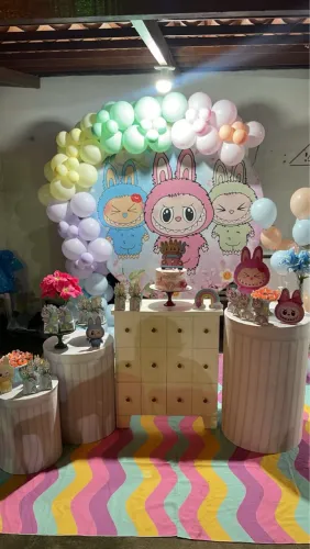 Labubu decoração completa