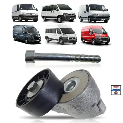 TENSOR DA CORREIA ALTERNADOR + PARAFUSO DO TENSOR ORIGINAL DUCATO JUMPER BOXER 2.3 2010 a 