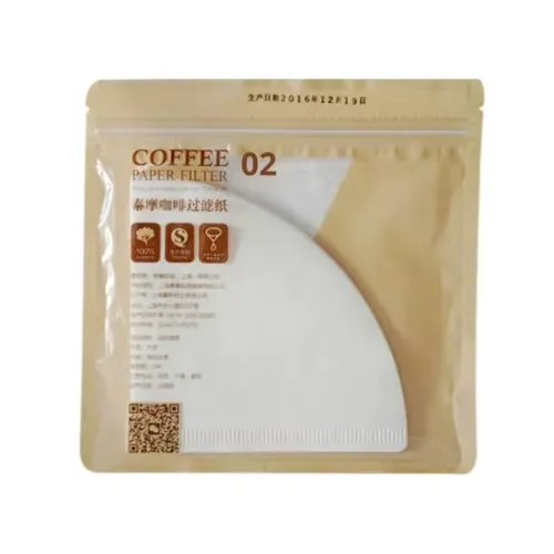 Filtro de Papel Café Suporte Crystal Eye Dripper Timemore ou V60 02 Original 50 unidades