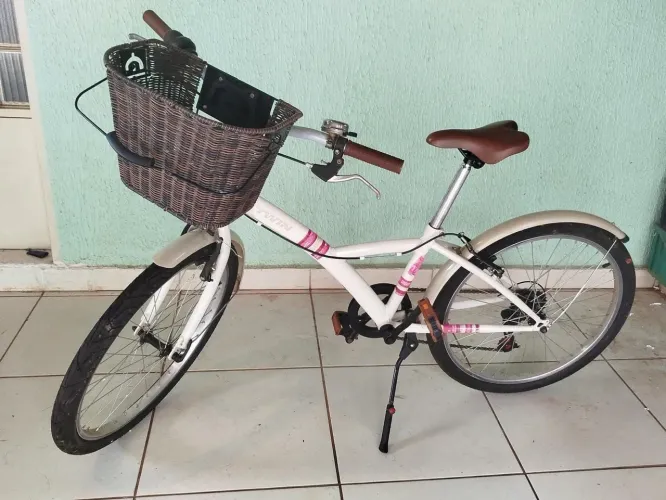 Bicicleta Aro 24 Btwin Feminina