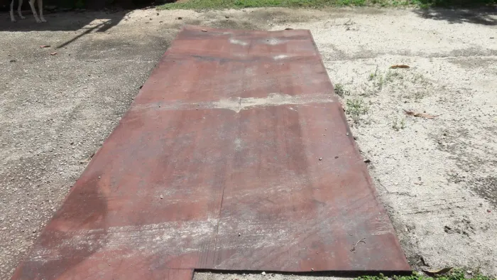 MANTA DE BORRACHA COM MALHA DE AÇO