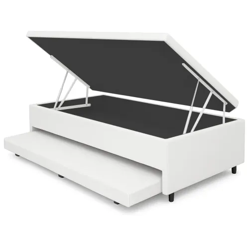 Base Box Baú Solteiro com Auxiliar  - Entrega Rápida 