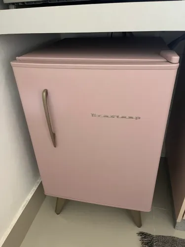 Frigobar Brastemp rose 