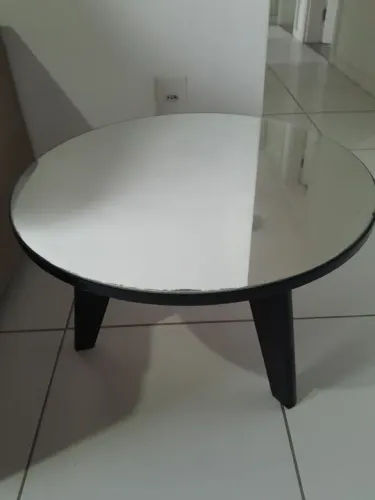 MESA DE CENTRO ESPELHADO 