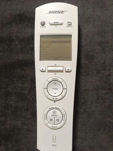 Controle remoto Bose modelo RC48S2-27