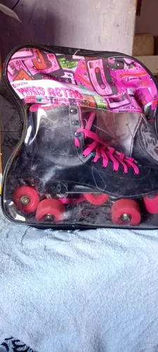 Oxer retrô patins profissional 4 rodas