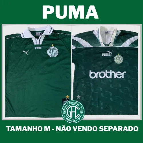 3 Camisetas - Guarani Futebol Clube
