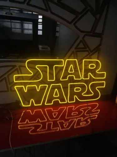 Neon Star Wars + instalação de brinde 