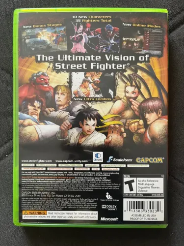 Street Fighter IV - Xbox 360