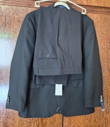 Terno Executivo Slim de Luxo ( Calça e Blazer) Importado da India