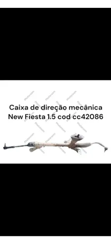 Caixa de Direção Mecânica New Fiesta 1.5