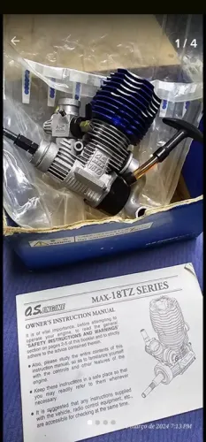 Motor de combustão O.S. MAX 18TZ Série