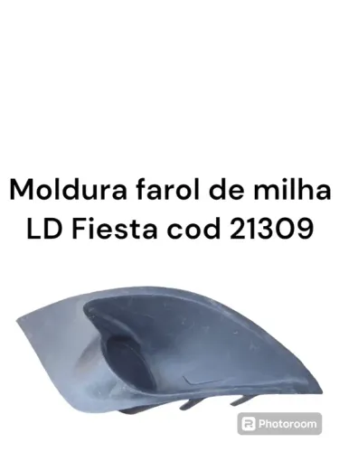 Moldura Do Farol De Milha Lado Direito Ford Fiesta Cod 21309