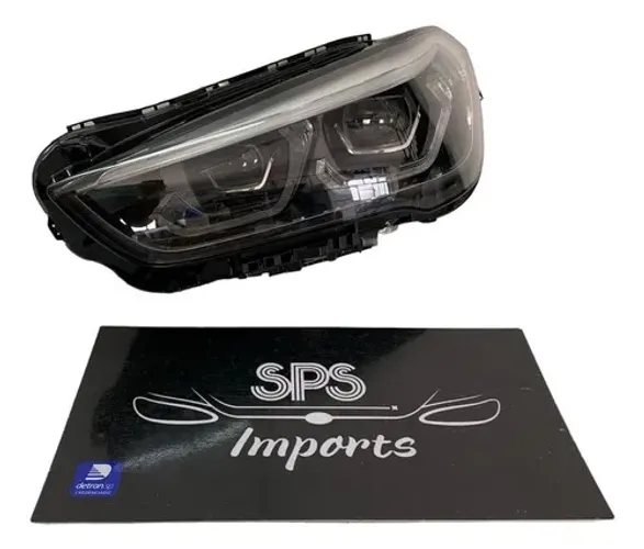 Farol Bmw X1 Esquerdo 2020 2021 2022 Usado Original