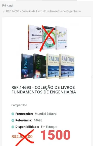 Coleção de Livros Fundamentos de Engenharia - 6 Volumes