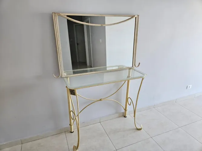 Peças em ferro com patina