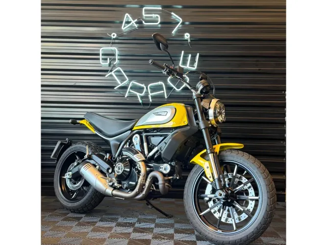 SCRAMBLER ICON 800CC AMARELA 2023/2023