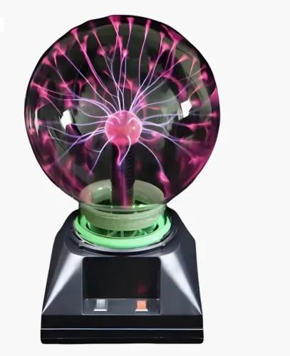 Globo Plasma Light Bola Cristal 110v 20cm Decoração