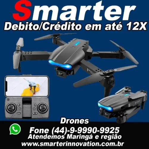 Drone e99pro com 2 Bateria e estojo