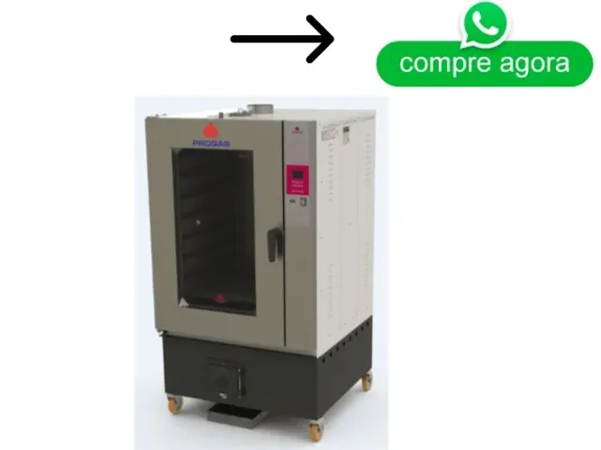 Forno Turbo á Lenha Progas 8 Esteiras