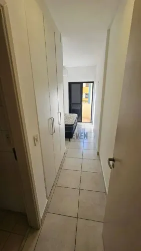 Apartamento Mobiliado com 1 Quarto no Oxford Residencial Bauru Varanda e Ar-Condicionado