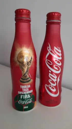 6 unds Coca cola garrafa para colecionadores copa do mundo 2014