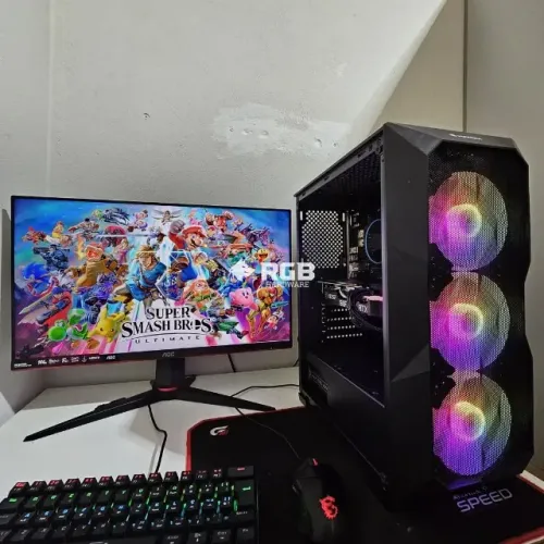 PC GAMER Core i5 12400F + RTX 3060 Ti 8GB + RAM 32GB + SSD 500GB