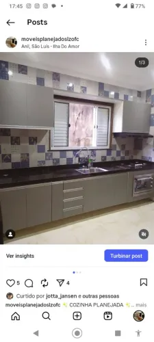 Cozinha planejada MDF