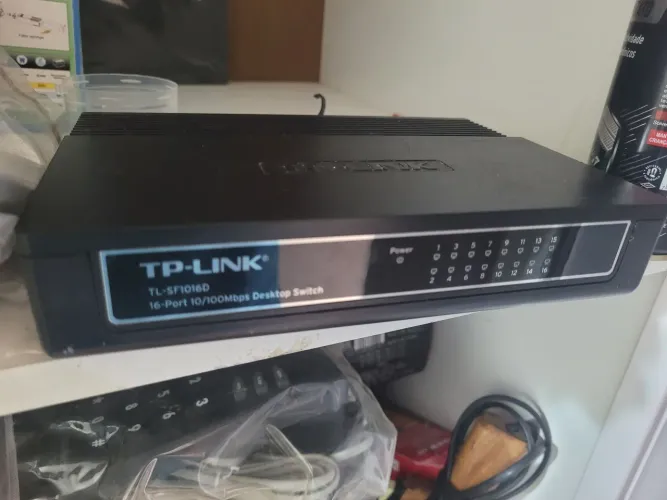 Switch roteador 16 portas tplink