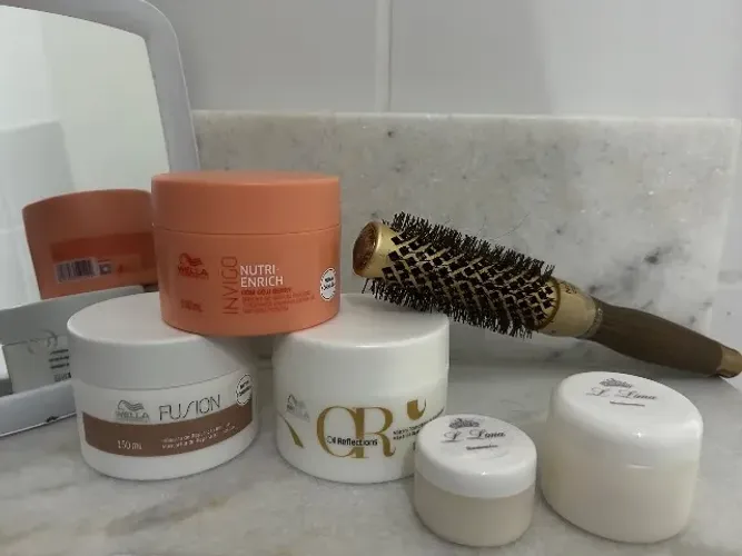 Máscara para cronograma Wella fracionado