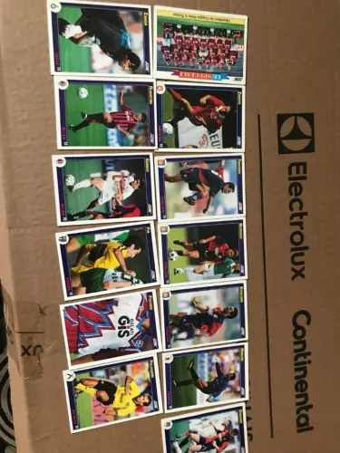 Lote Cards score 91/92 campeonato Italiano de Futebol - Produto Pertencente a COLECIONADOR