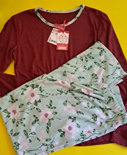 Pijama Calça e Camiseta Longa