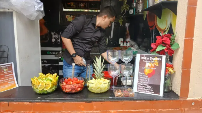 Barman open bar 
