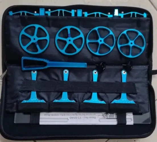 Sistema de configuração universal Yeah Racing Ver.3 para 1/10 On Road Blue