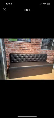 Sofá para barbearia 