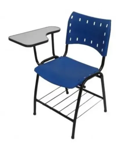 Cadeira Universitária Compact Prancheta Fixa Lateral