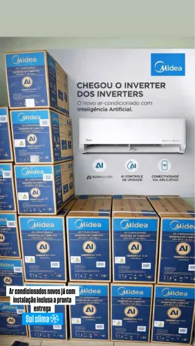 Ar condicionado Já instalado inverter com IA