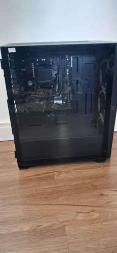 Gabinete + Placa-mãe e Fans