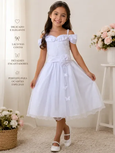 Vestido para criança 