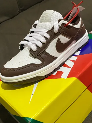 Tênis Nike Dunk Low SB Marrom/Branco