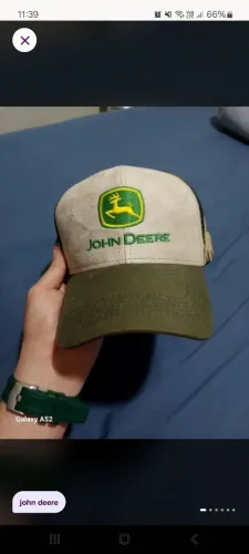 Boné John Deere comprado no Texas EUA