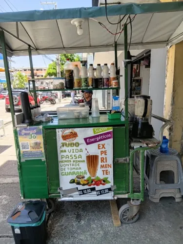 Carrinho de guaraná ou lanche