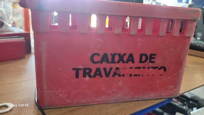 Caixa Bloqueio Travamento Grupo Tagout 26 Cadeado Cbpa26