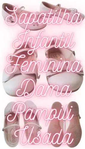 Sapatilha Feminina Infantil Pampili
