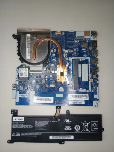 Placa mãe notebook Lenovo 15lgm nm-b661 DDR4 + bateria original