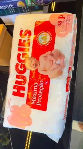 Fraldas HUGGIES Máxima Proteção - P