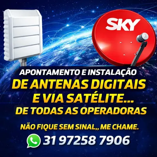 ANTENISTA PROFISSIONAL BETIM