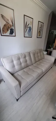 Sofá linho lindo 2,20x 0,84 m